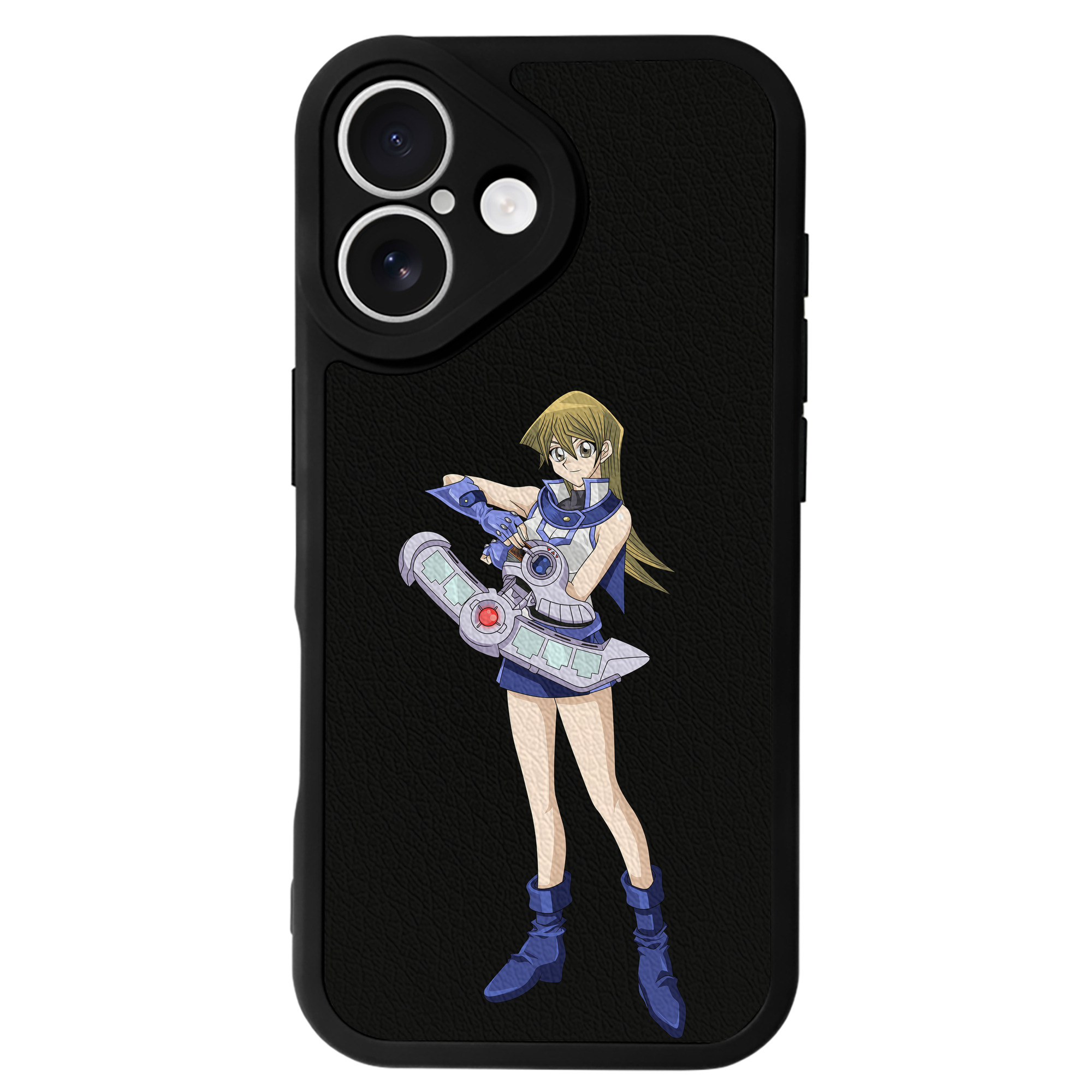 遊☆戯☆王 Yu-Gi-Oh! 【iPhone 16シリーズ対応】シリコンスマホケース（レザー調） 材質：シリコン